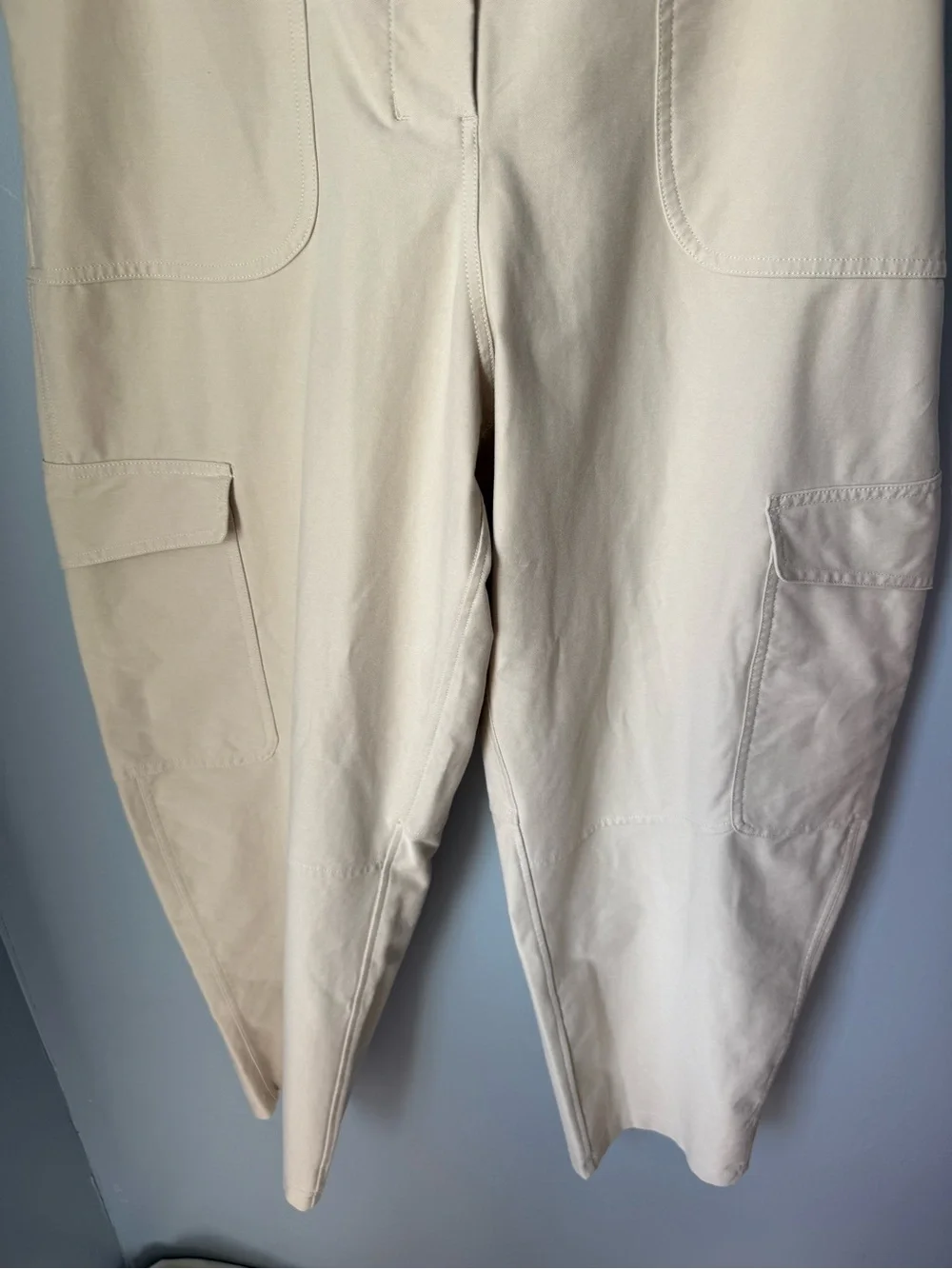 Lululemon Women’s Cream Barrel Leg Pant Size 31